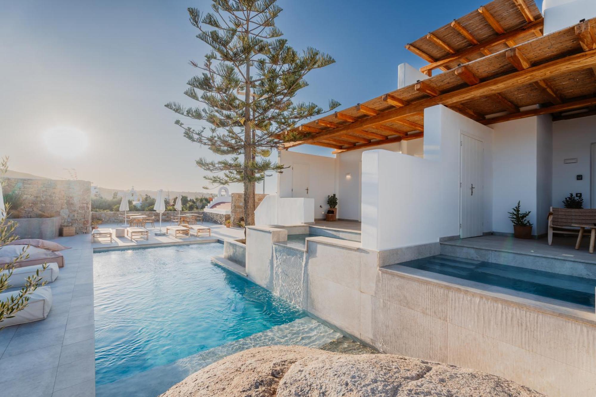 Oliving Mykonos Luxury Suites Klouvas Exteriér fotografie